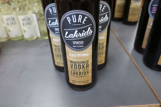 5 flasker shots PURE lakrids