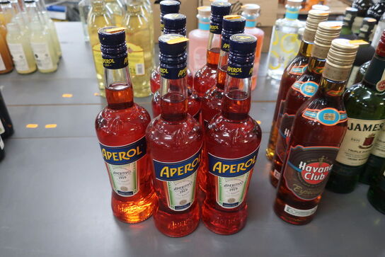 7 flasker APEROL Aperitivo