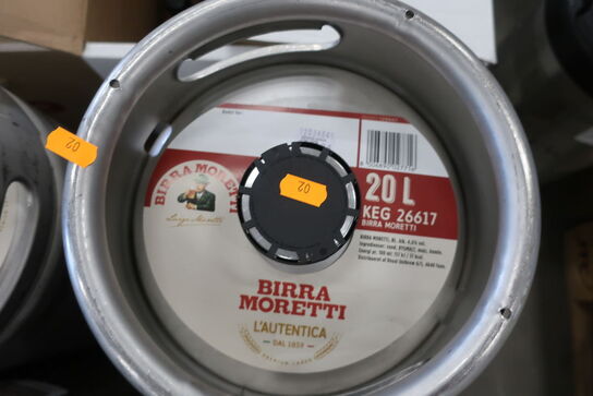 20L fustage BIRRA MORETTI L'Autentica 