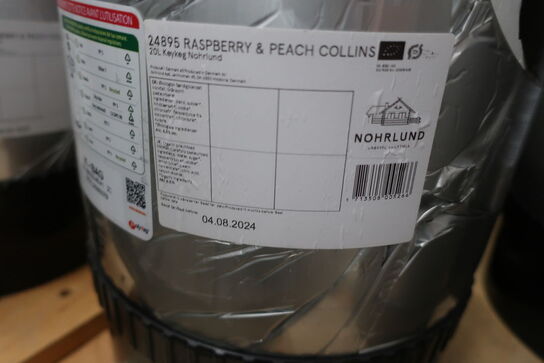 20L fustage NORHLUND Raspberry & Peach Collins