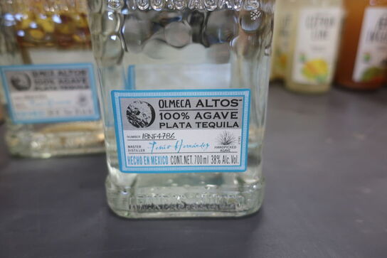 3 flasker tequila OLMECA ALTOS