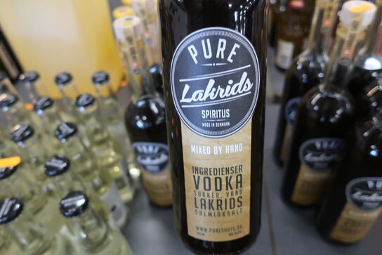 5 flasker shots PURE lakrids