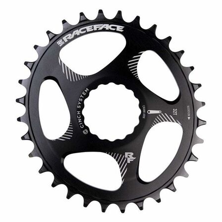 5 stk. Race Face Narrow Wide Chainring Cinch DM Oval 30T Black