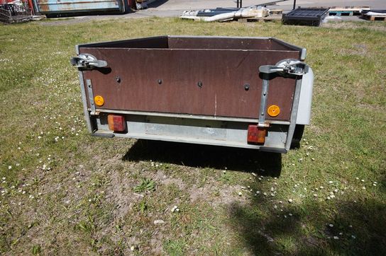 Trailer med ny bund og nye sider (MOMSFRI)