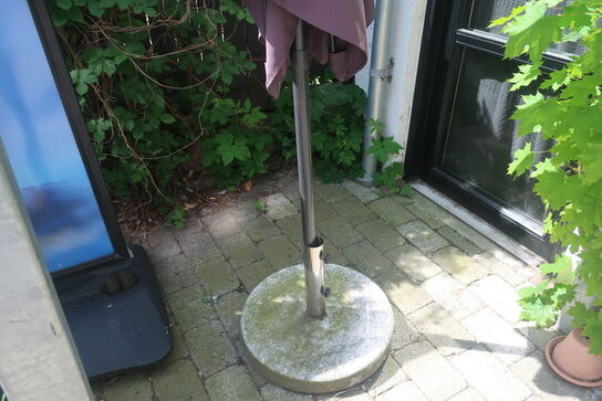 Parasol med fod