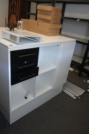Disk CUBE med indhold m.v.