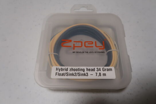 2 pk. ZPEY Hybrid zhooting head 34 g  7,8m