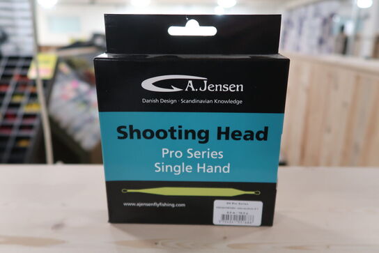 6 pk. A. Jensen Shooting Head Single hand Presentation Float #7  9m 16g