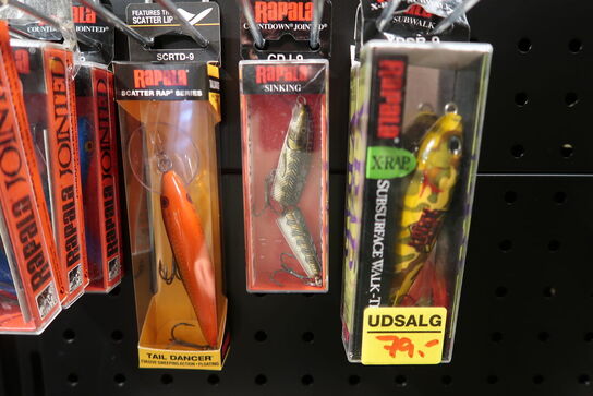 7 pk. Rapala Countdown Jointed Sinking