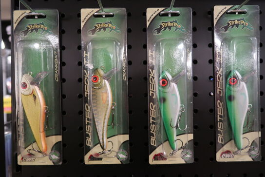 6 stk. strike pro crankbait