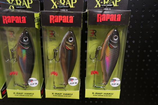 4 stk. Rapala X-Rap Haku 14cm Live Pike