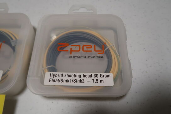 2 pk. ZPEY Hybrid zhooting head 30 g  7,5m