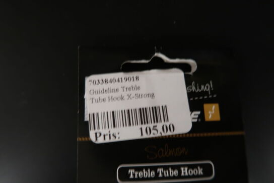 5 pk. Guideline Treble Tube Hook X-Strong