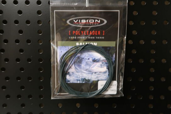 13 pk. VISION POLYLEADER Salmon 10ft Slow Sink 50mm 18kg