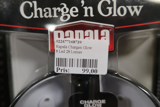 12 pk. Rapala Chargen Glow 8 Led 28 Lumes