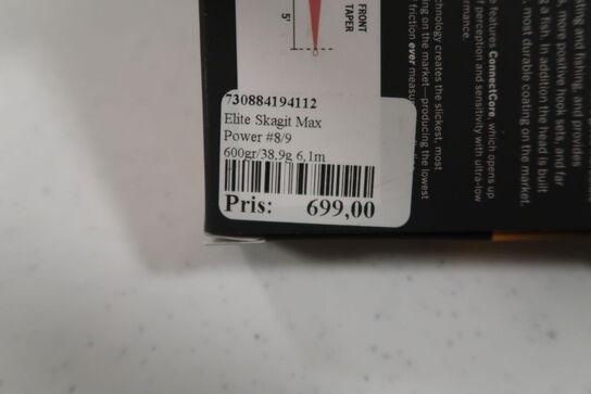 2 pk. Elite Skagit Max Power #8/9 600gr/38,9g 6,1m