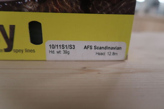 4 pk. Rio Spey Shooting head AFS Scandinavian 7/8S1/S3 27gram 11m