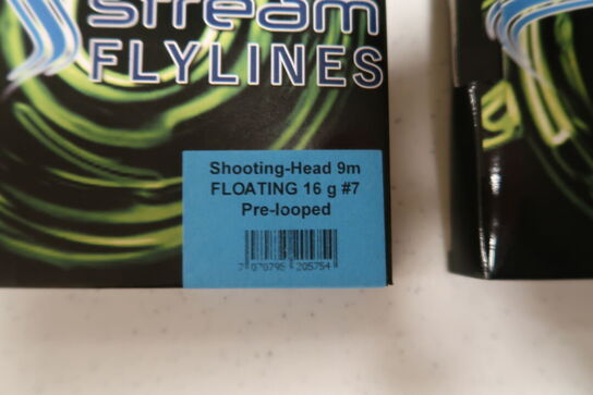 2 pk. Xstream Shooting Head 9m Floating 16g, Klasse 7