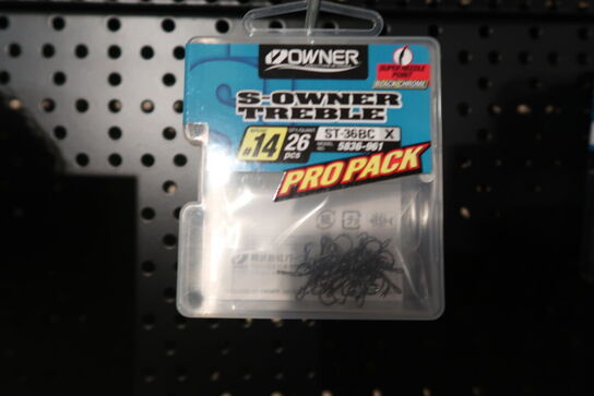 3 pk. Owner ST-36 Trekrog Pro Pack Str. 14 (26stk)