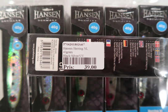 12 stk. Hansen Herring 40 gram 