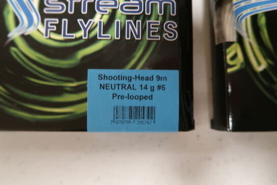 3 pk. Xstream Shooting Head 9m Floating 14g, Klasse 6