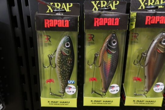 4 stk. Rapala X-Rap Haku 14cm Live Pike