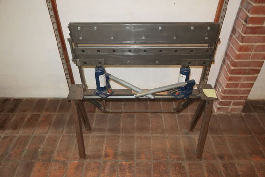 Plade bukker 690 mm max. 1,5 mm