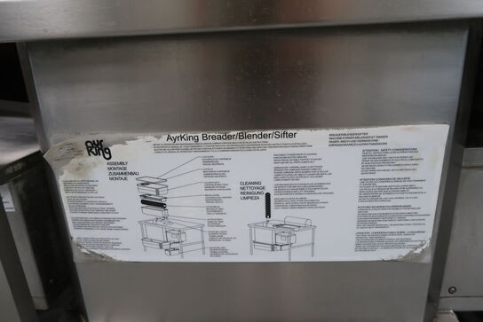 Dobbelt paneringsstation AYRKING Breader/Blender/Sifter