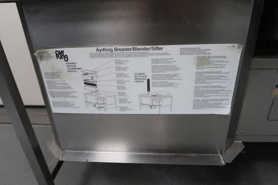 Dobbelt paneringsstation AYRKING Breader/Blender/Sifter