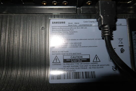 Fladskærm SAMSUNG PM43H