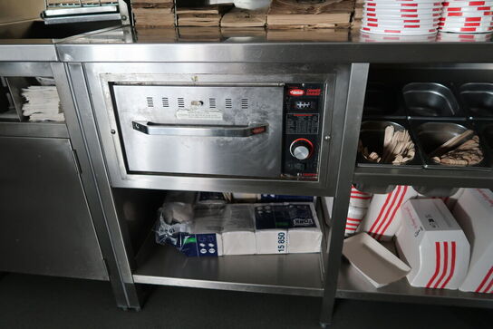 Rustfri stålbord med varmeskuffe HATCO Drawer Warmer