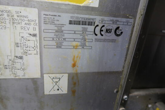 Dobbelt friture PITCO KF SE18