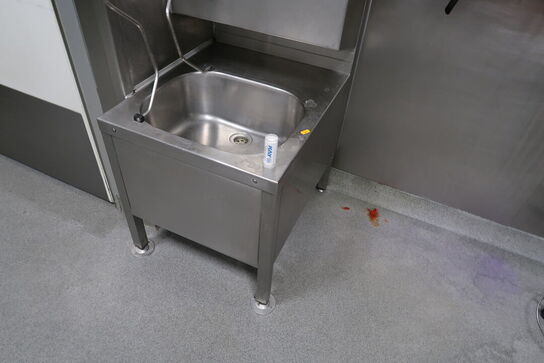 Vaskestation, papirdispenser, sæbedispenser m.m.