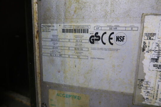 Dobbelt friture PITCO KF SE14R