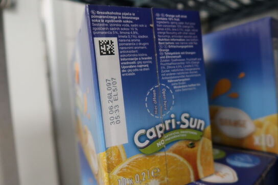 Div. Kildevand AQUADOR, juice CAPRI-SUN