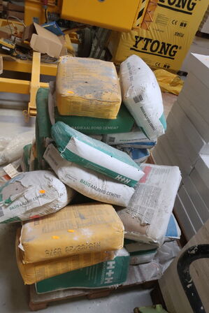 Div. cement/betonprodukter