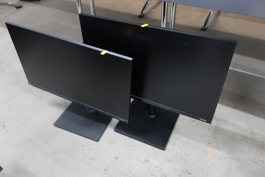 2 stk. computerskærme SAMSUNG F24T450