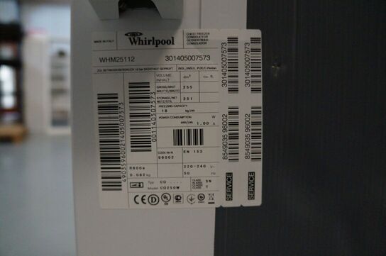 Fryser WHIRLPOOL WHM25112