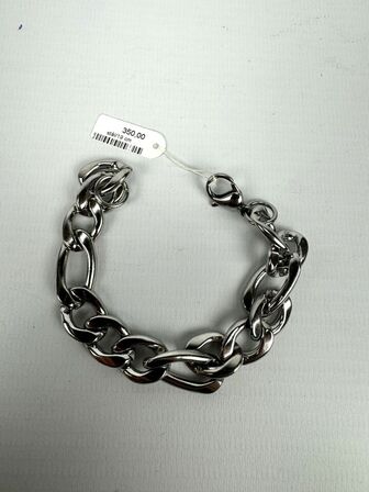 Stål armbånd 19 cm 