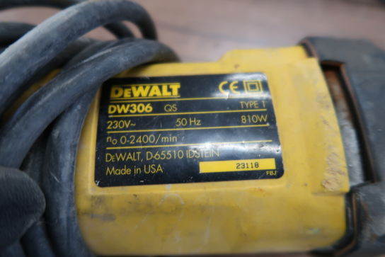 Bajonetsav DEWALT DW306