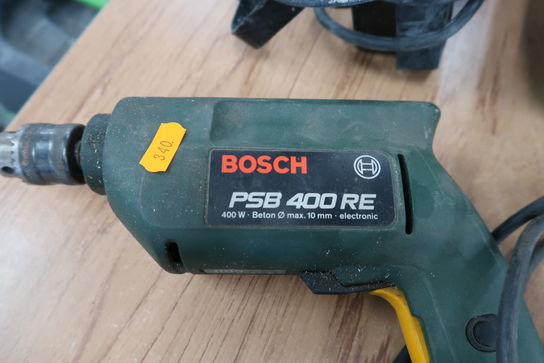 2 stk. Boremaskiner BOSCH PSB 400 RE