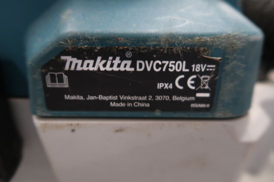 Akku-støvsuger MAKITA DVC750L