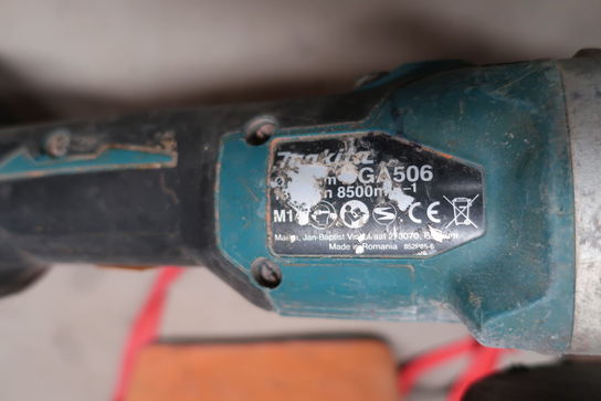 Akku vinkelsliber MAKITA DGA506 med batteri