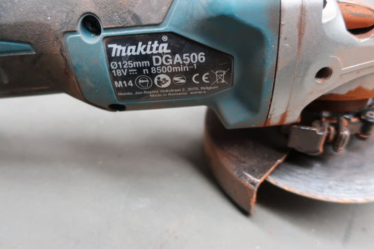 Akku vinkelsliber MAKITA DGA506