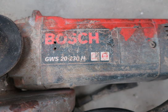 Vinkelsliber BOSCH GWS 20-230 H