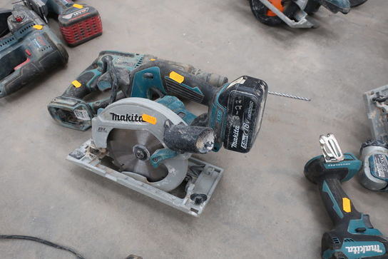 Akku borehammer MAKITA, akku rundsav MAKITA DHS680 med batteri