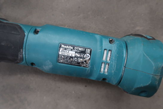 Akku multicutter MAKITA DTm51, akku flise/glasskærer MAKITA CC301D med batteri