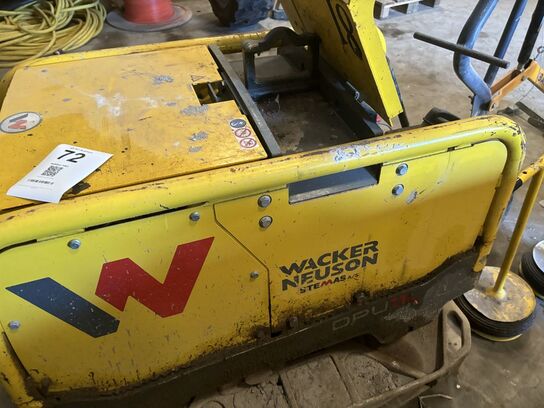 Vibrationsplader med fjernbetjening, Wacker Neuson DP110R