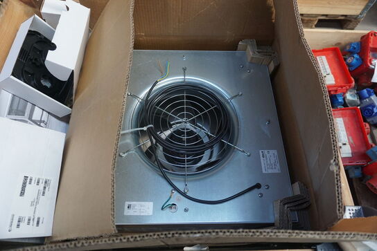 Ventilator, EBM K6E400-AA17-09 + diverse el-bokse mv.