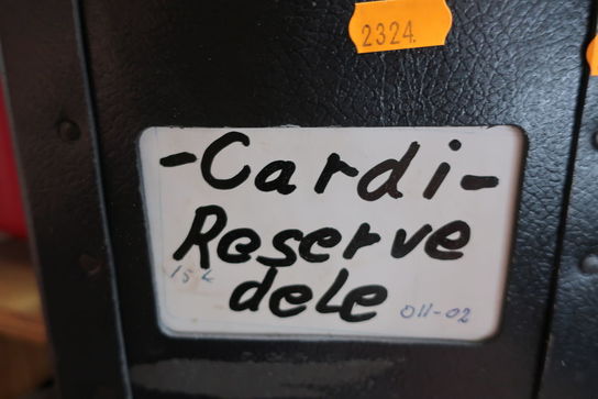 Kasse med reservedele CARDI